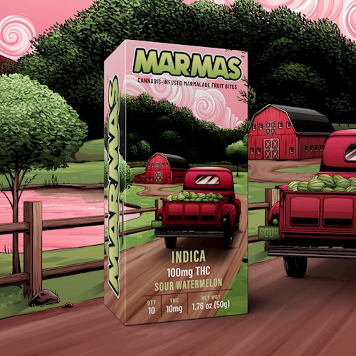 NWC Sour Watermelon [I] 10pk Marmas |THC: 100|