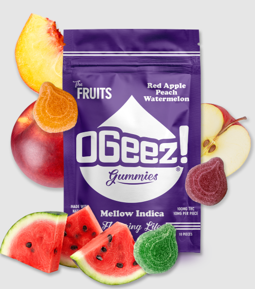 OGeez - The Fruits Mellow Indica - 100 MG
