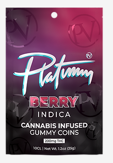 Gummies | Berry | 200mg | Platinum Vape