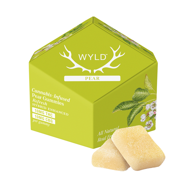 Pear | Infused Gummies | 100mgTHC : 100mgCBG | Hybrid