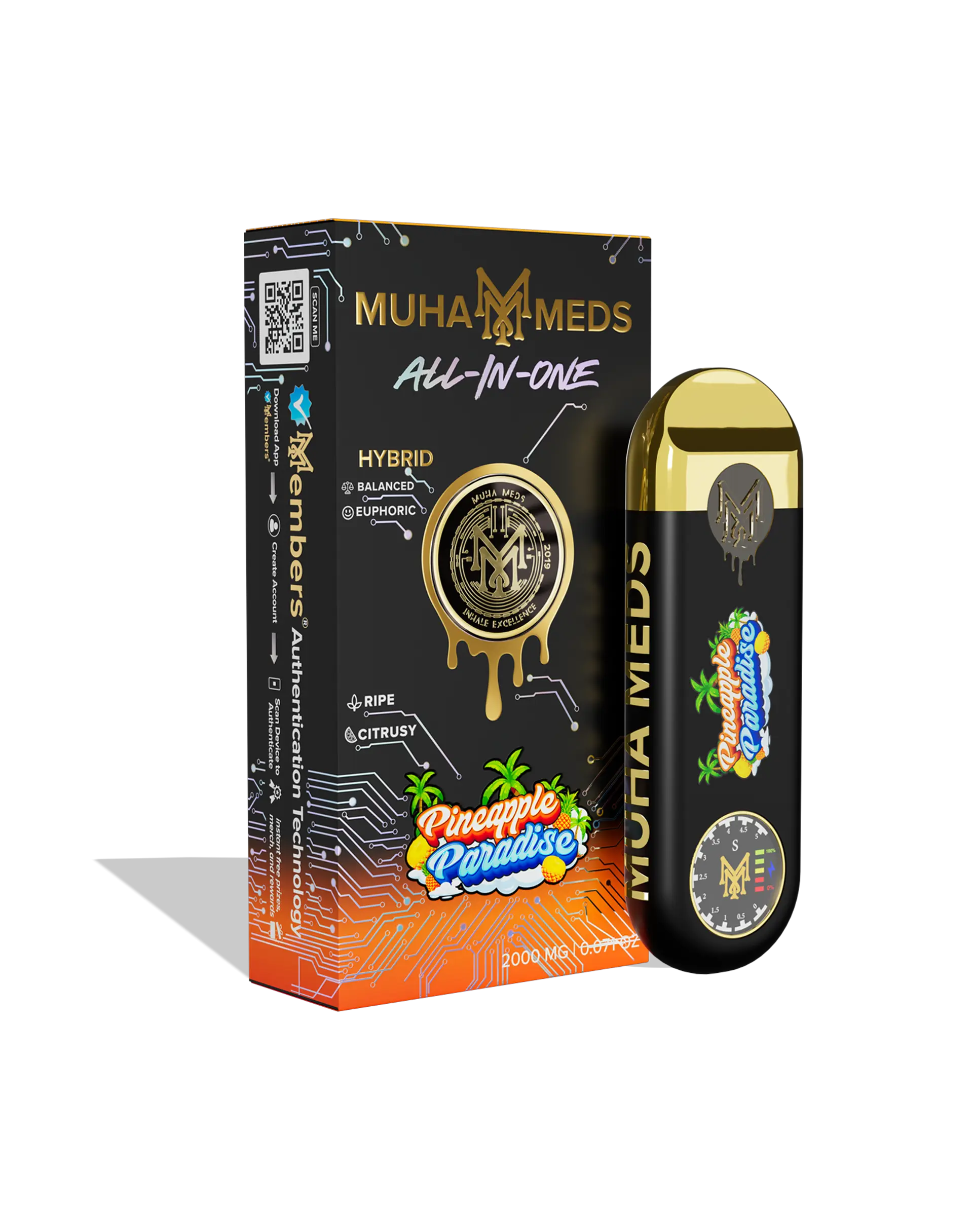 Muha Meds | Pineapple Paradise Disposable | Grand Rapids, MI