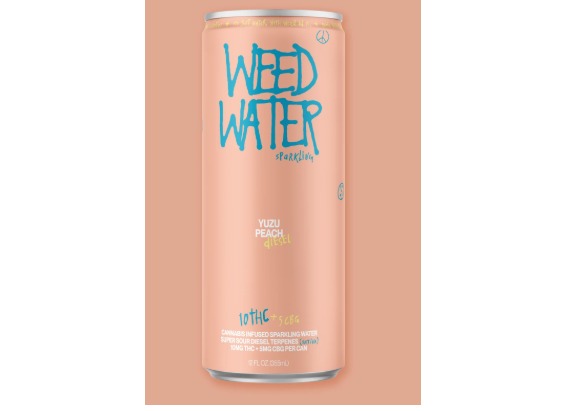 Weed Water - Yuzu Peach Diesel 2:1 THC:CBD - 10mg