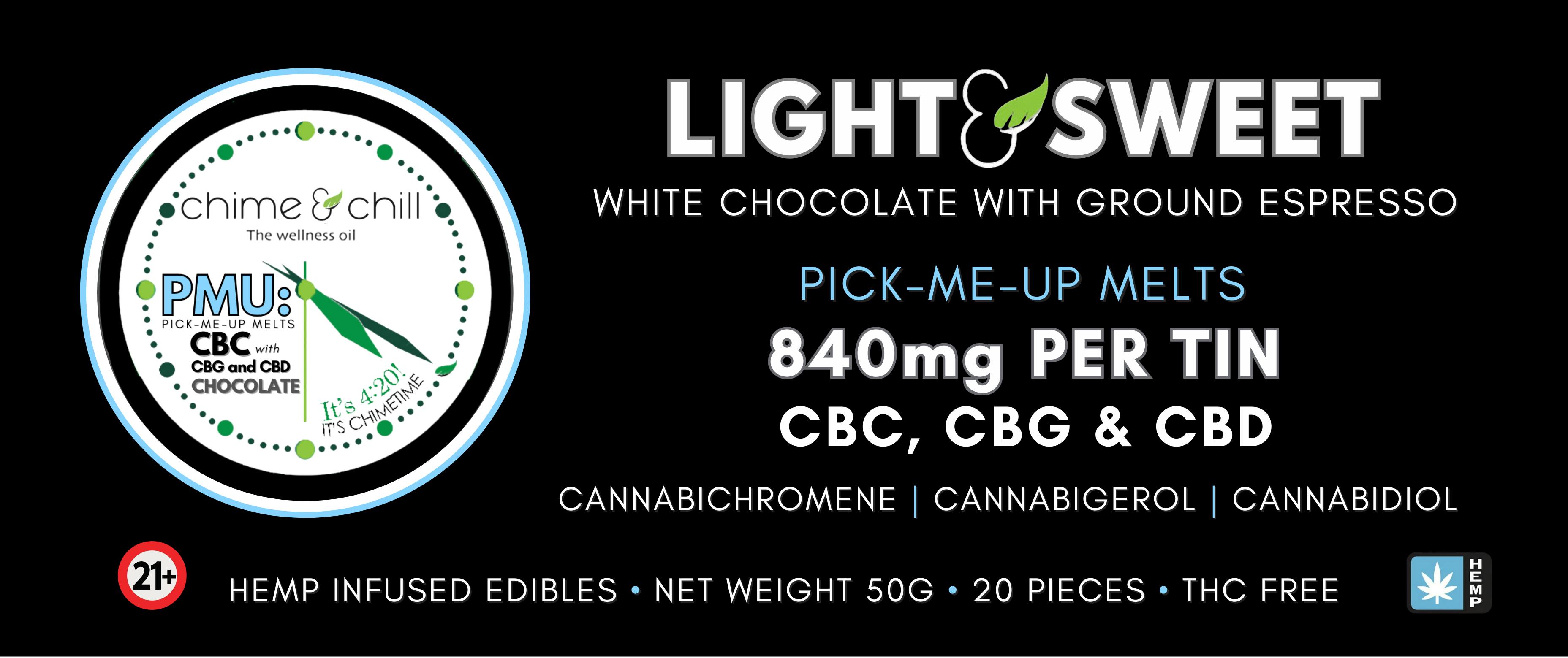 Chime & Chill | CBD Edible | Pick Me Up Melts