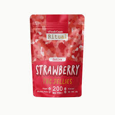 JELLIES | STRAWBERRY | SATIVA | GUMMIES | 200MG | REC