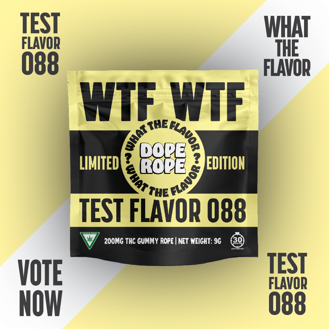 Dope Rope | 200mg Gummies | Test Flavor 088