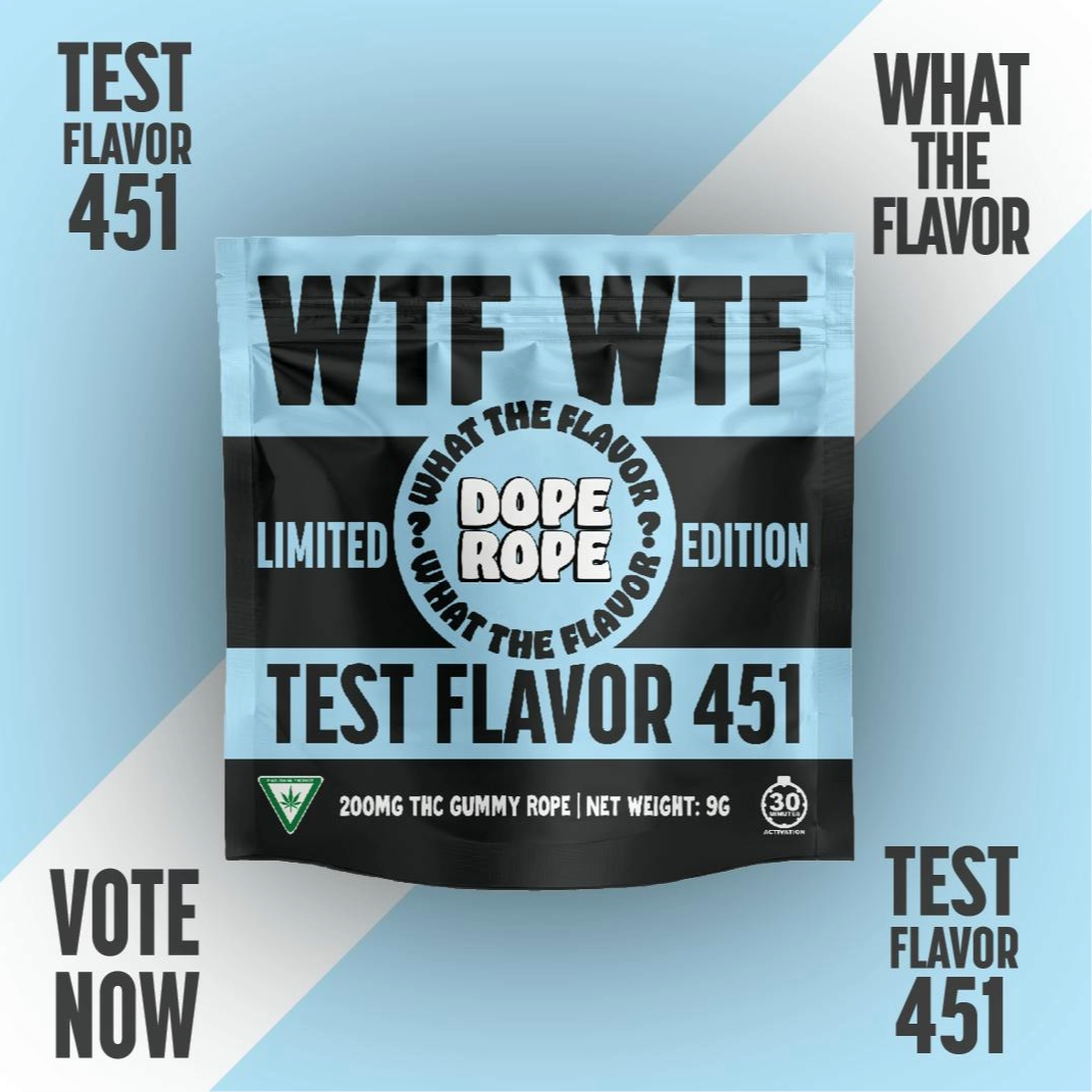 Dope Rope 200mg Gummy - Test Flavor 451