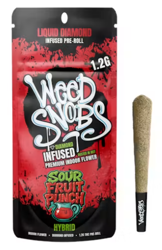 Infused Pre-Roll | Sour Fruit Punch | 1.2g | Weed Snobs