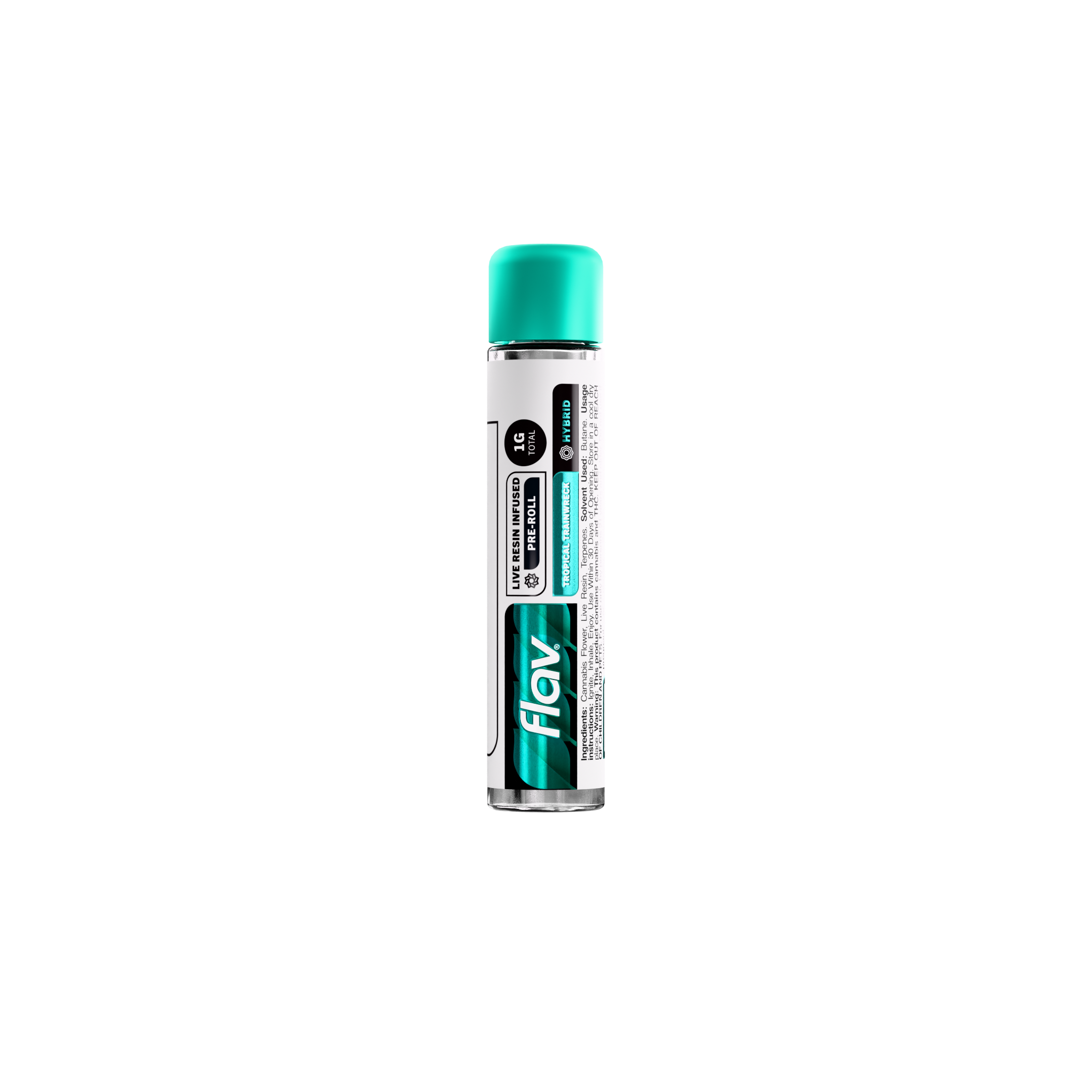 Flav Tropical Trainwreck - Live Resin Infused Preroll