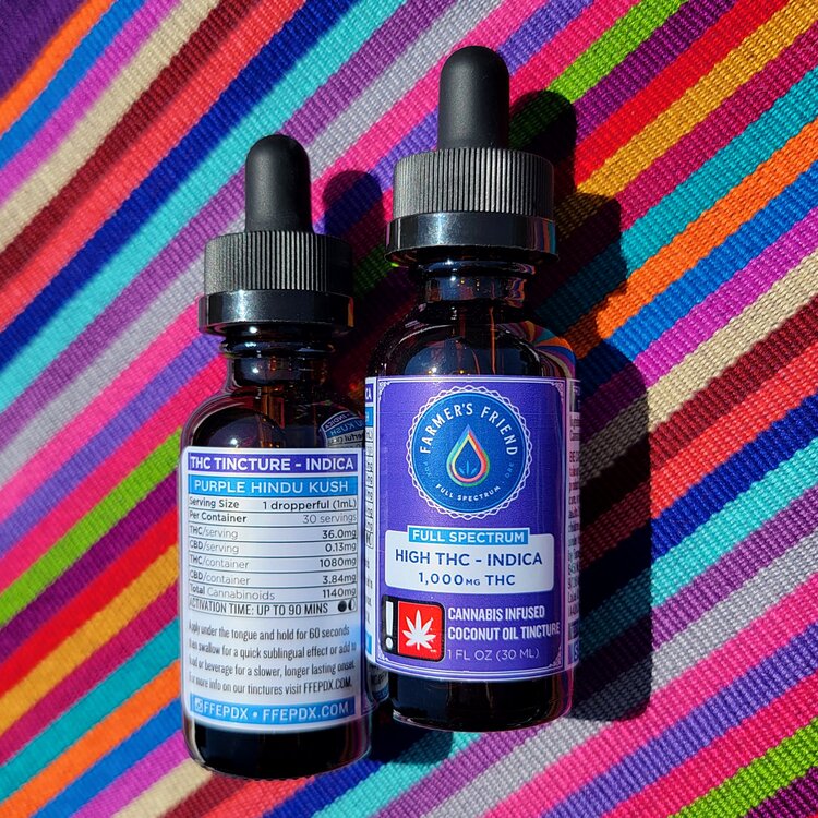 High THC Indica | tincture | 1oz