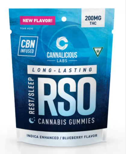 Cannalicious RSO - Rest Blueberry - 200mg