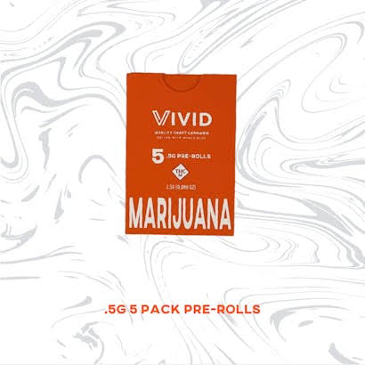 VIVID PRE-ROLL PACK FLORIDA MINTZ (I/H) [5PK] .5G