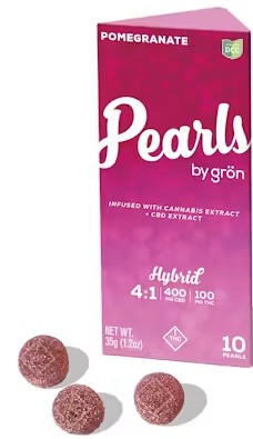 Pomegranate [H] - 100MG 4:1 CBD Gummies 10PK