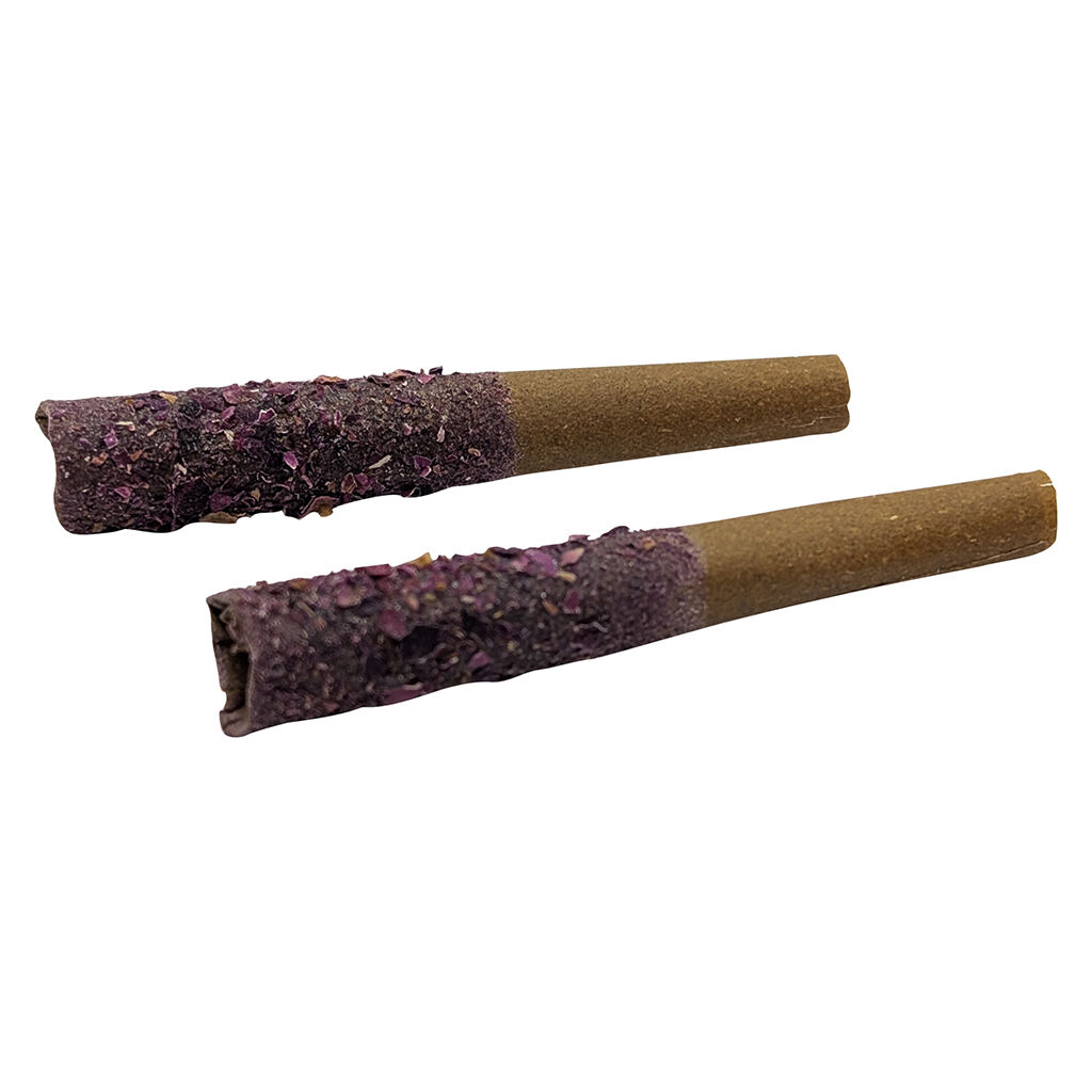 Queen Of Bud - Red Jasper Diamond Infused Rose Blunts For Lovers - 2x1g