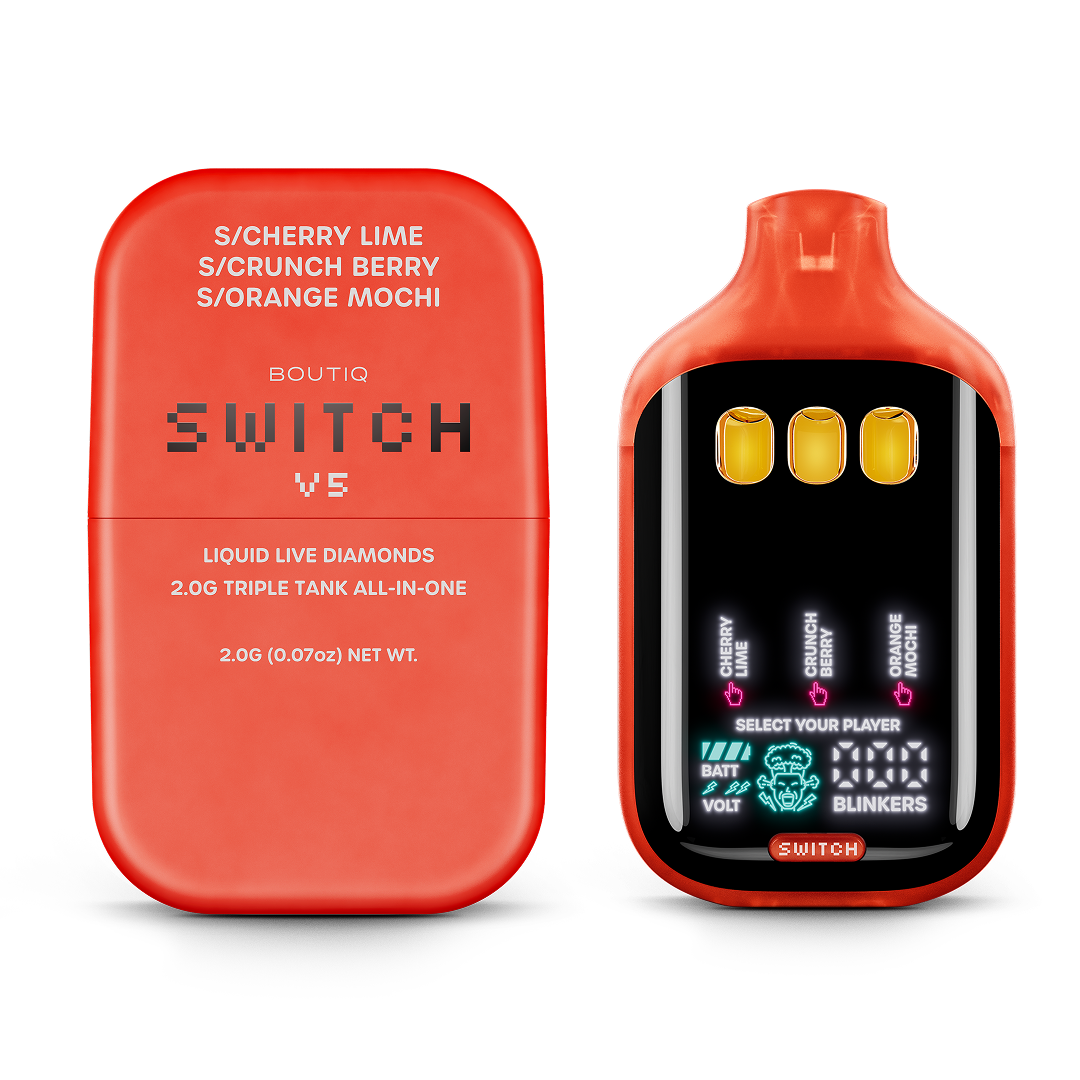 Switch V5 Cherry Lime x Crunch Berry Orange Mochi Liquid Tri Chamber