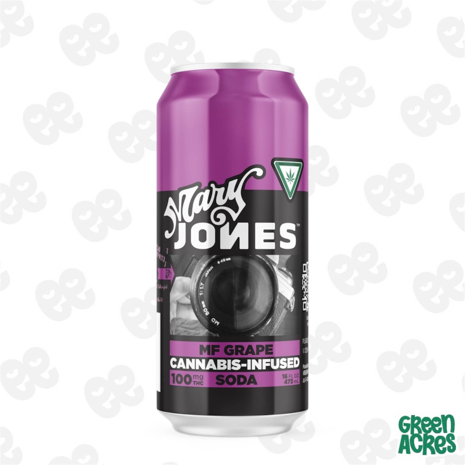 Mary Jones: MF Grape 100MG Soda