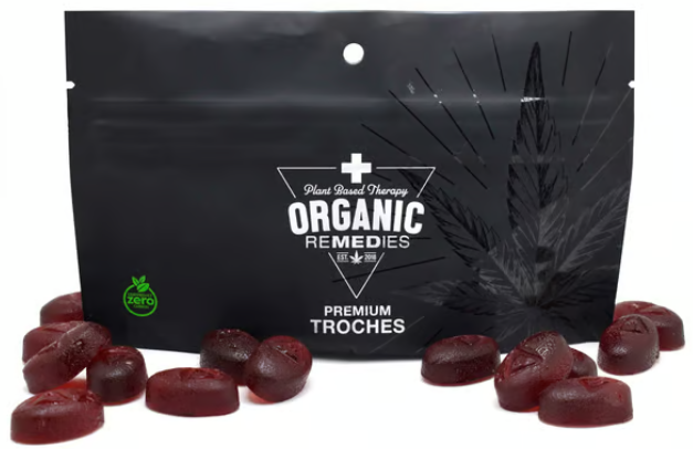 15ct/100mg Distillate Troches (StrawberryNana)