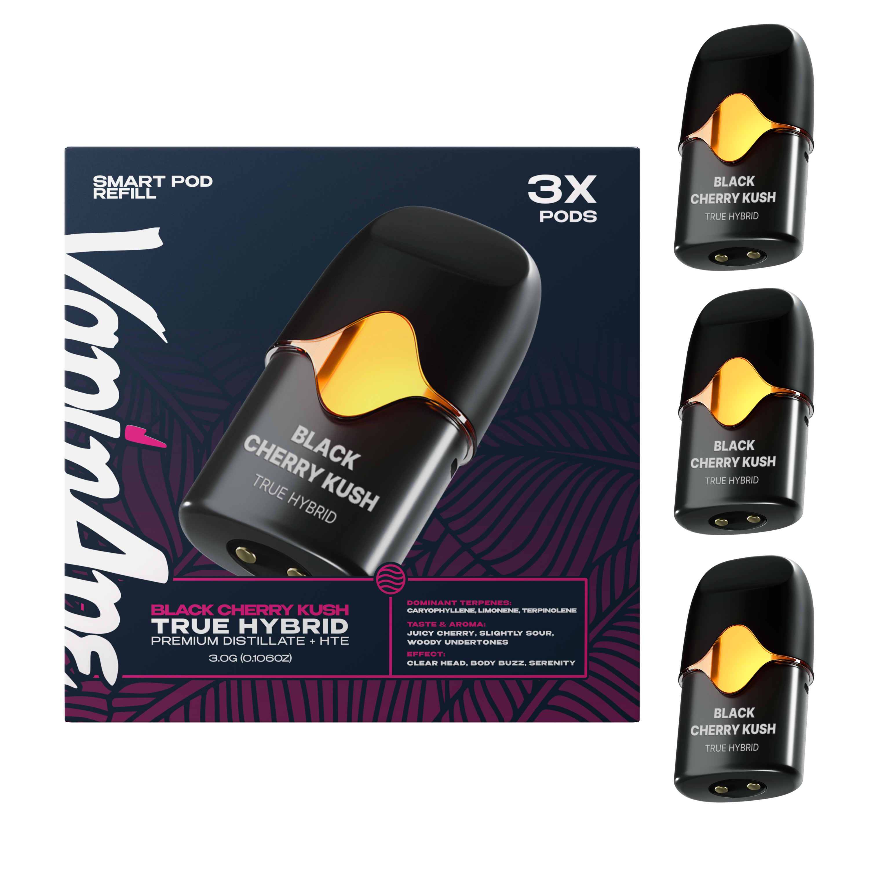 Black Cherry Kush Pods 3pk