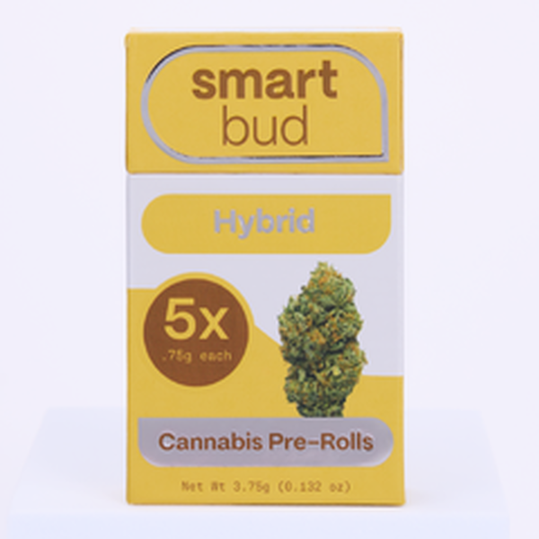 SmartBud | 5pk 0.75g Preroll | Gelato #33