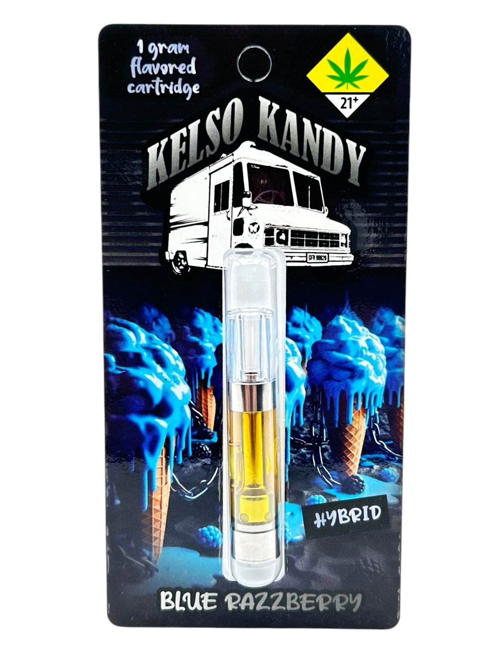 Kelso Kandy Blue Razzberry (Hybrid) 1g Cartridge