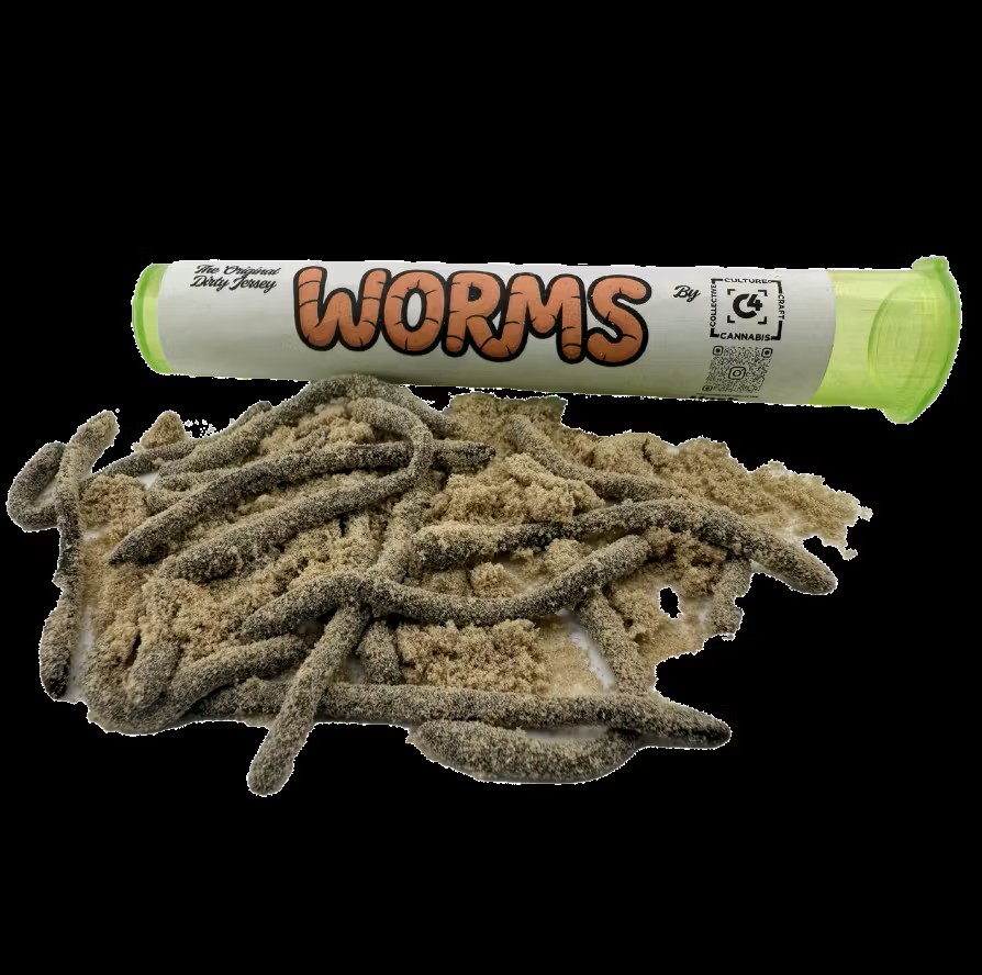 Hash by C4 - Sticky Cum Fingers - .4g - Hash Worm