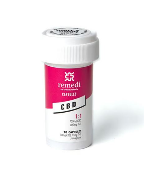 1:1 CBD Capsules | 10mg/10mg/20pk (200mg/200mg)