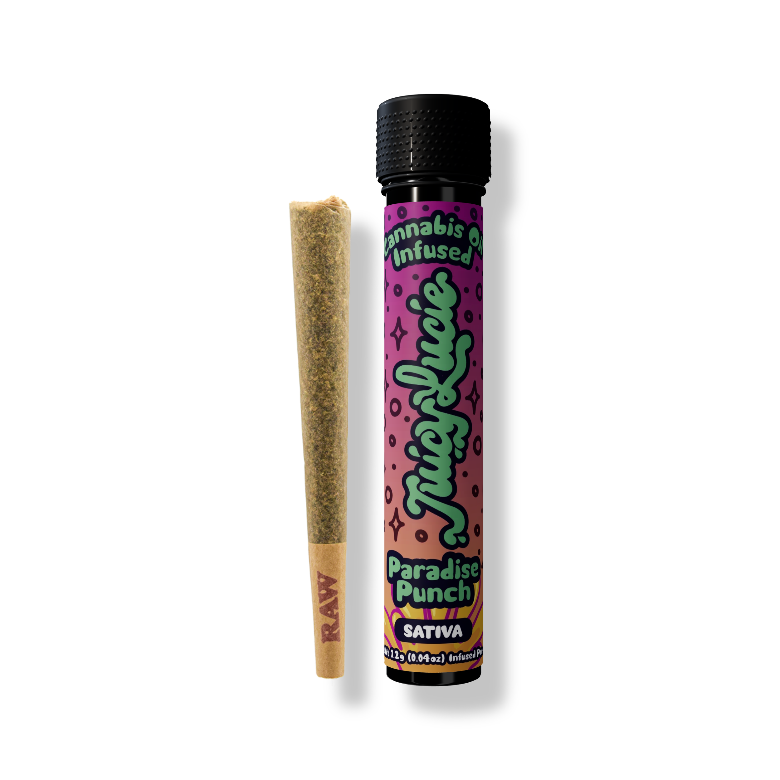 Juicy Lucie Infused Preroll - Paradise Punch
