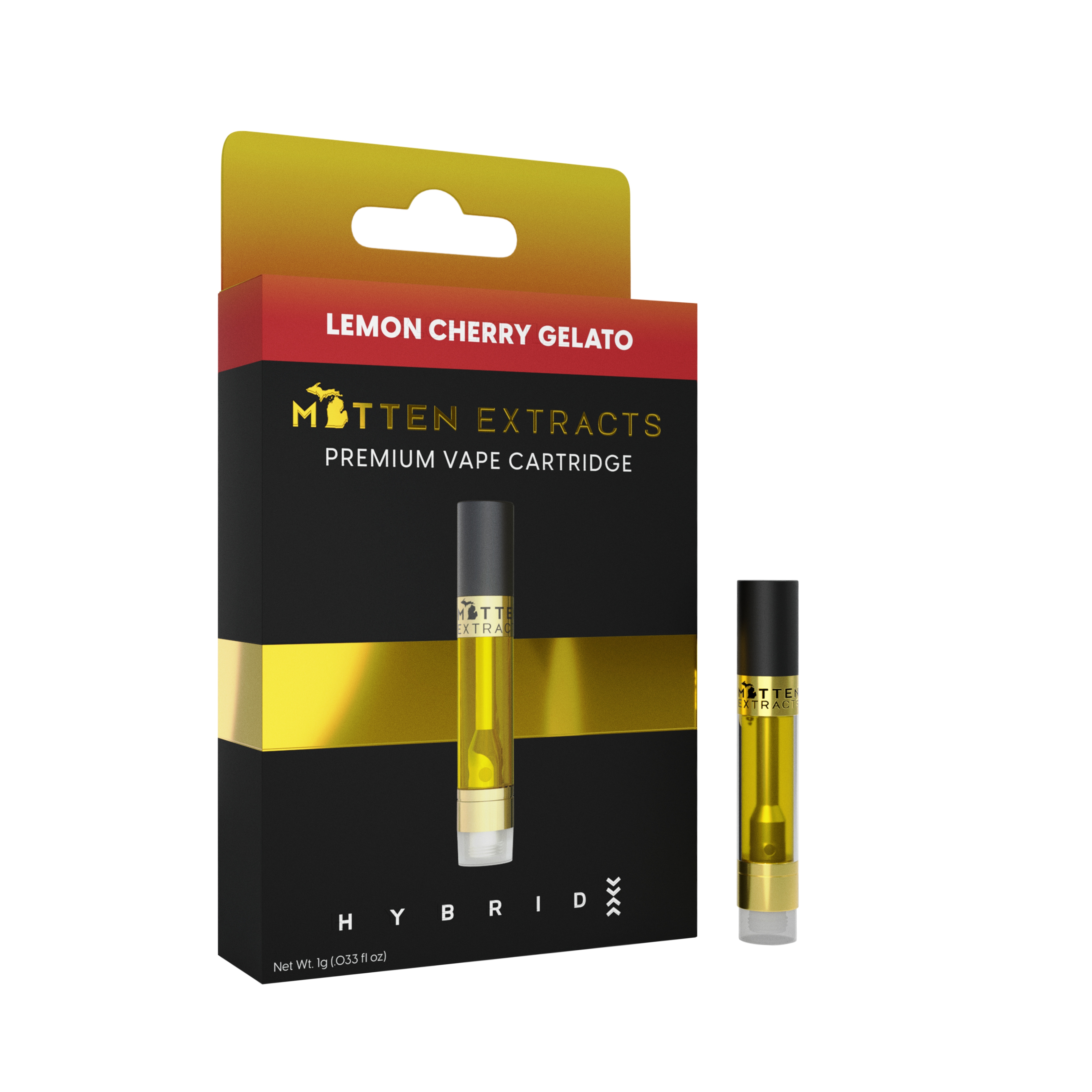 Mitten Extracts Cartridge | Lemon Cherry Gelato