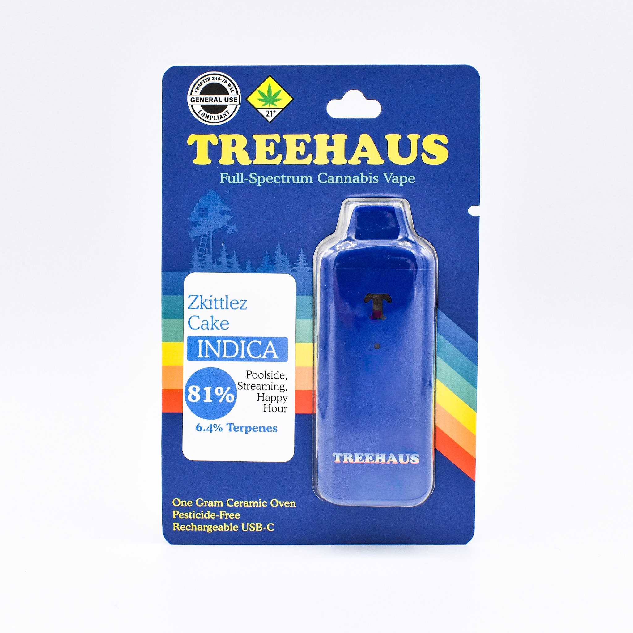 Treehaus - Zkittlez Cake All-In-One Disposable