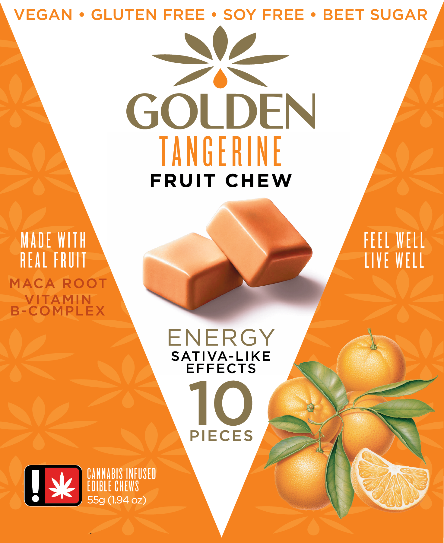 Golden: Tangerine Fruit Chew