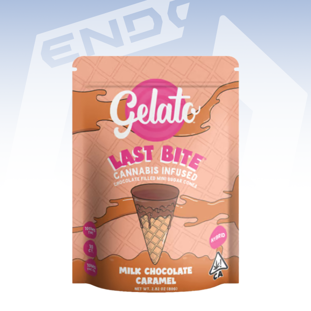 Last Bite Milk Chocolate Caramel 100mg