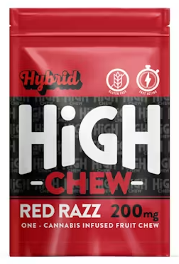 High Chew - Gummies - 200mg - 1pc - Red Razz