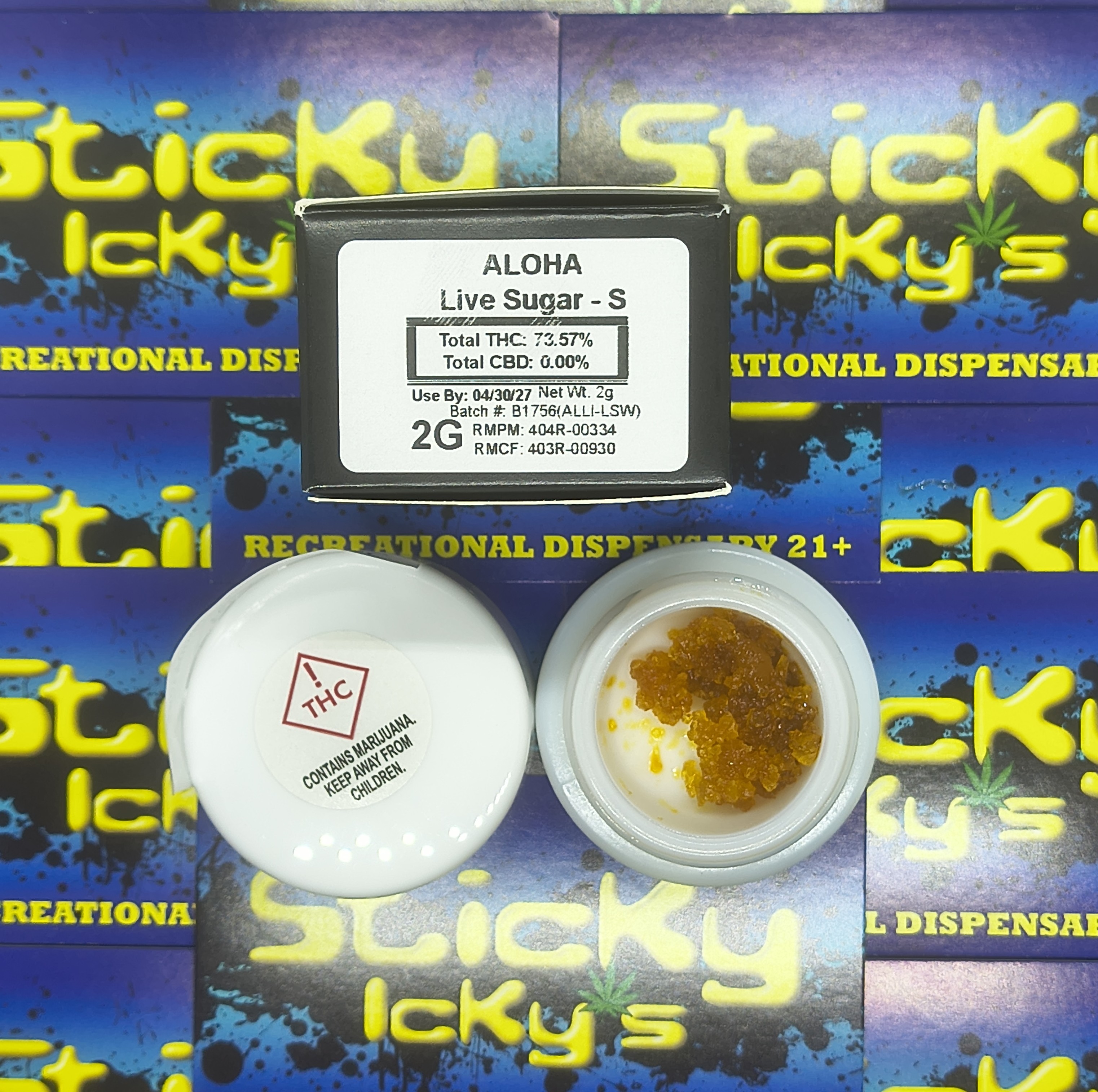 Aloha Live Sugar 2g