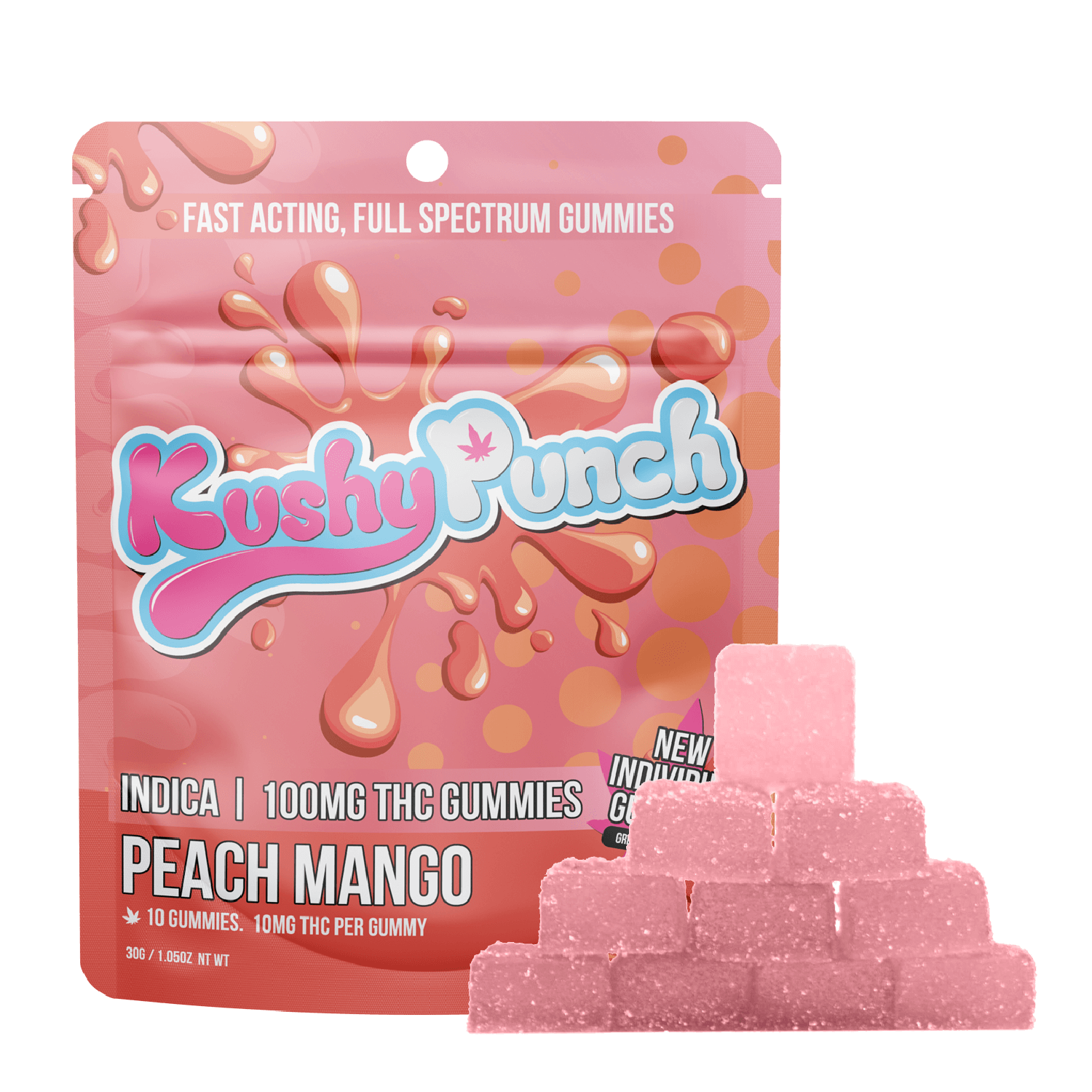 Gummies | Peach Mango | 100MG