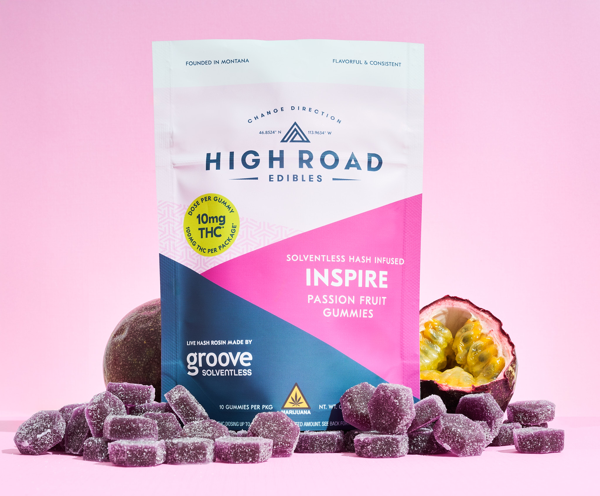 High Road Passion Fruit Gummies