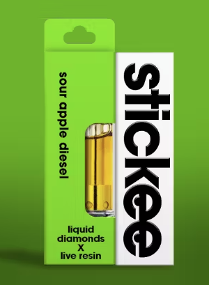 Stickee LR x LQD Vape - Sour Apple Diesel