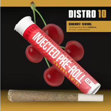 Injected Pre Roll - Cherry Swirl