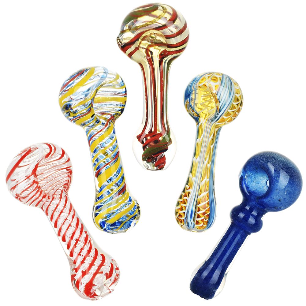Strident Stripes Glass