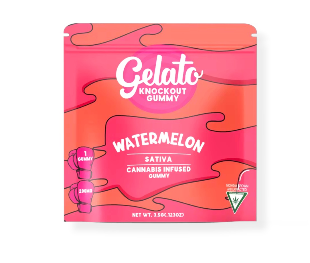 Gelato - 200mg Knockout Gummy - Watermelon
