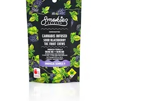 Smokiez - Sour Blackberry Infused Gummies 10pk - 100mg