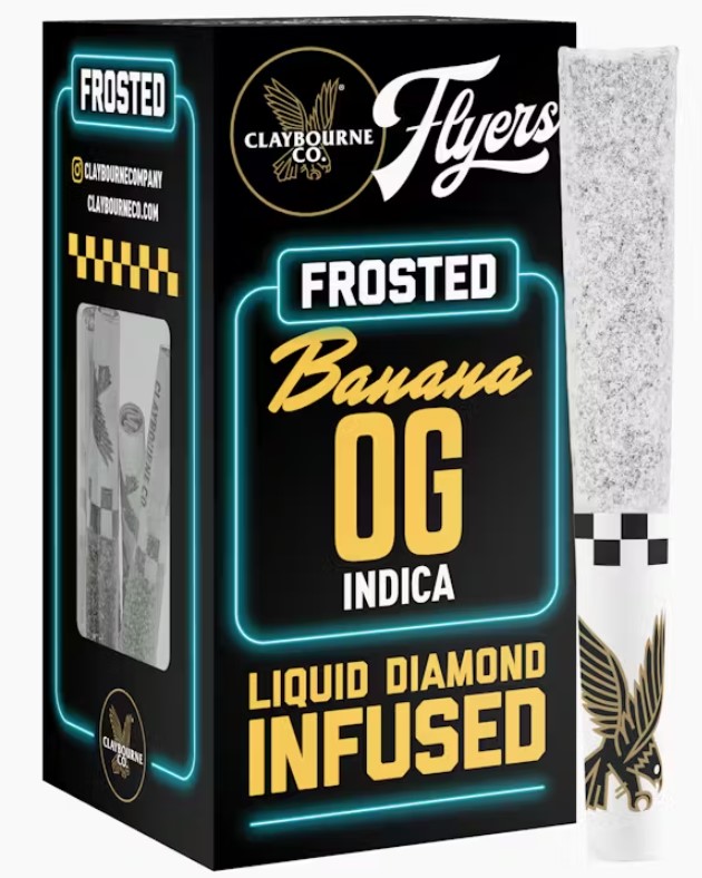 Claybourne Banana OG Infused Pre-roll (5pk)