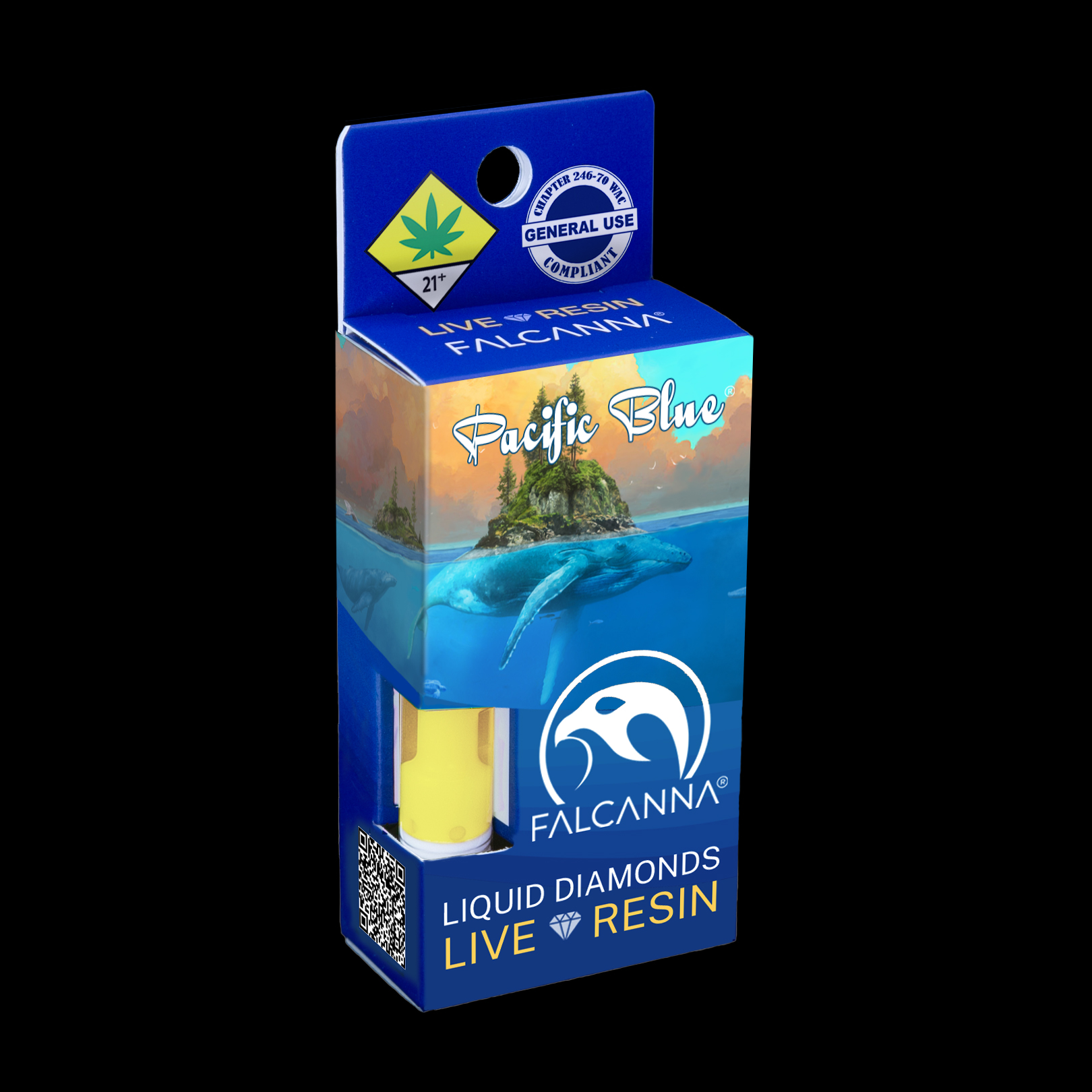 Pacific Blue Live Resin Cartridge | 1g (DOH)