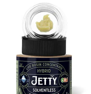 Jetty Rum Runner Hybrid OCal Solventless Live Rosin
