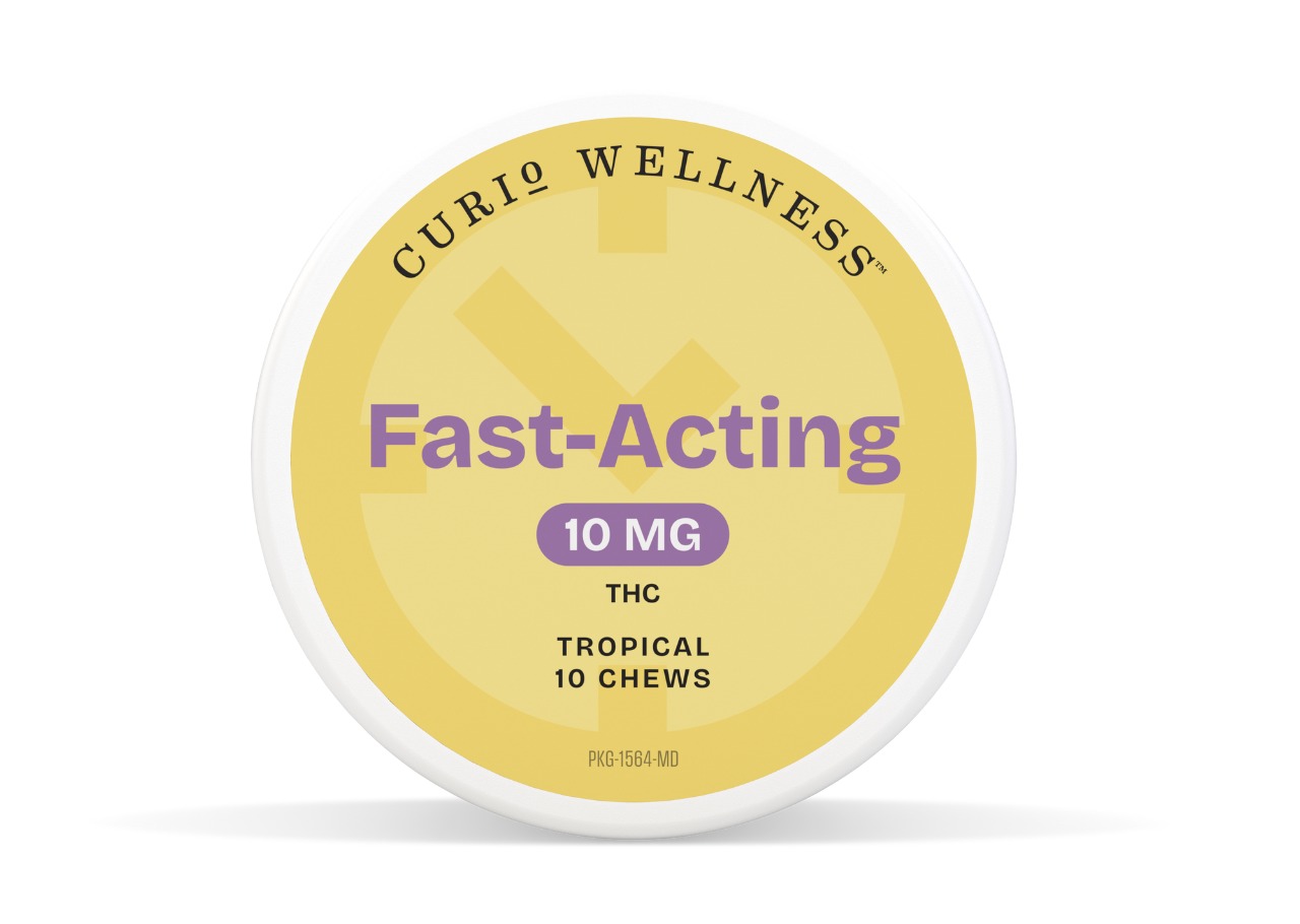 Curio Fast Acting Chew | Tropical [10mg]