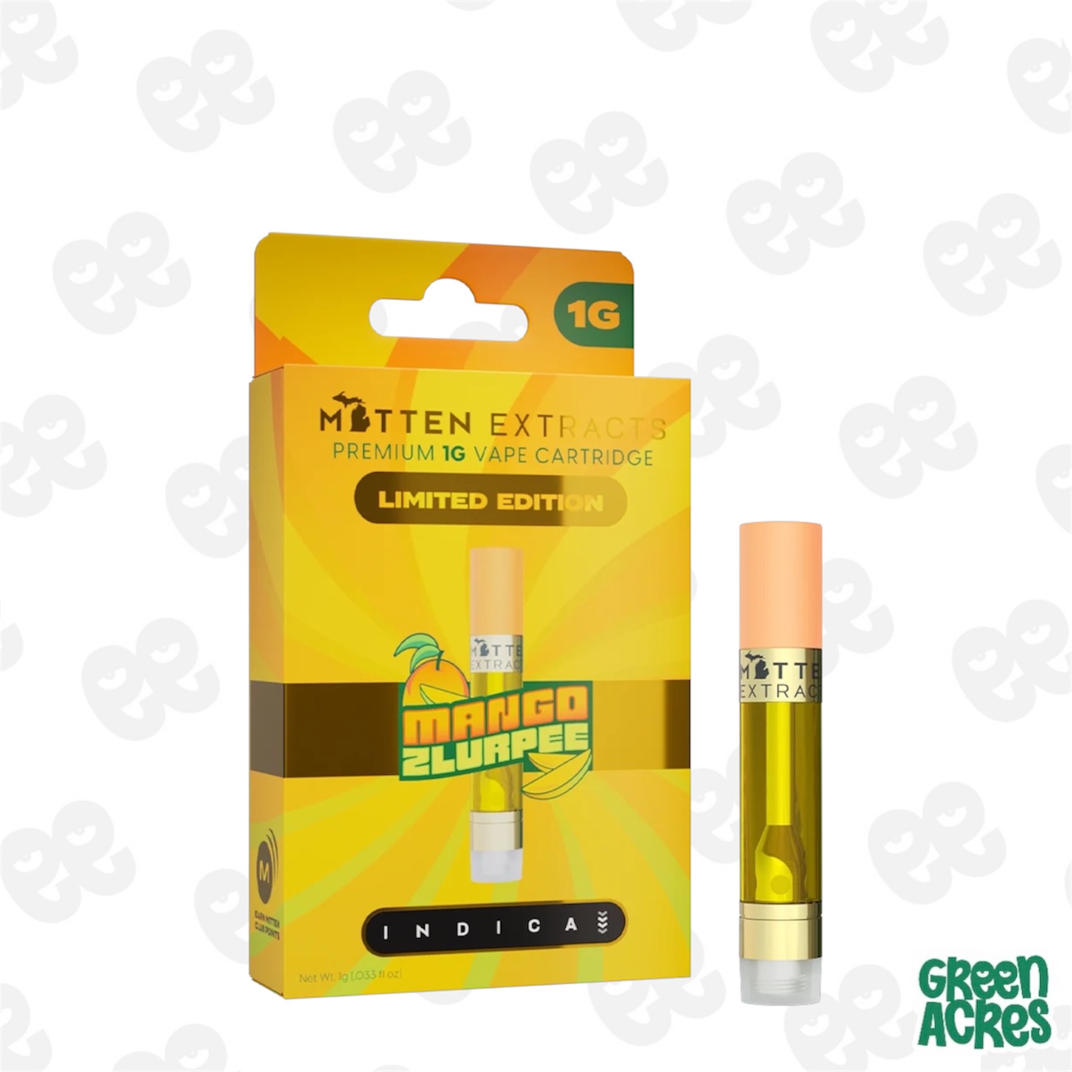 Mitten Extracts: Mango Zlurpee 1G Cartridge (I)