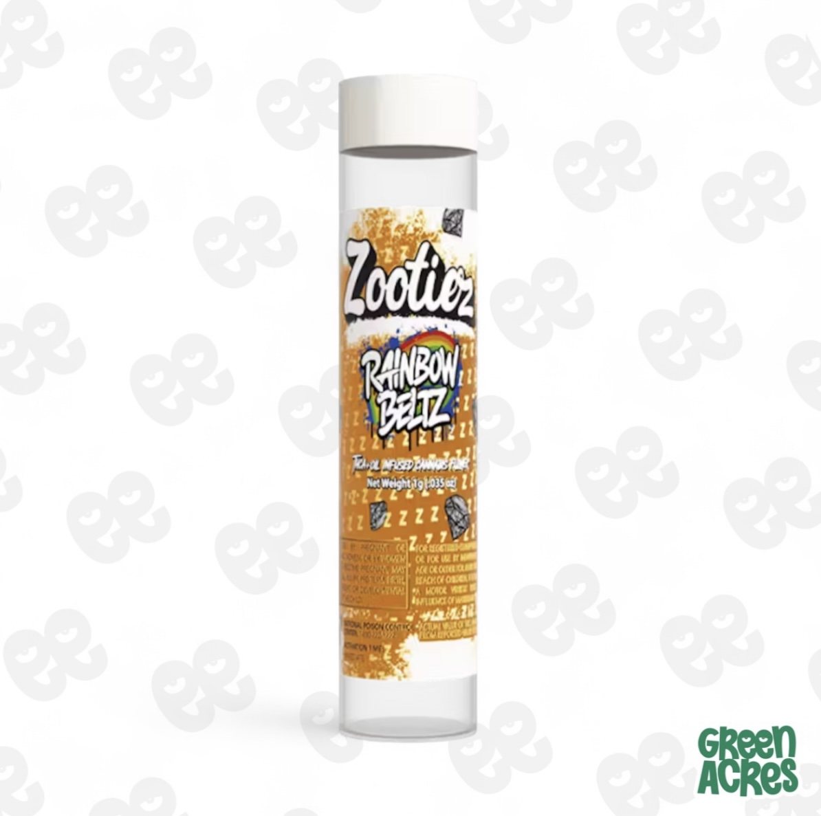 Zooties: Rainbow Beltz 1G Infused Pre-Roll