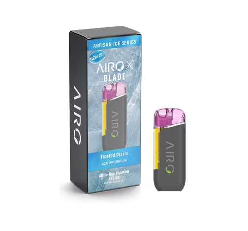 Airo Brands | Frosted Dream | Artisan Ice Series AiroX2 AIO Vape 2g
