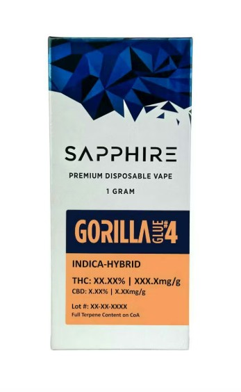 Sapphire Gorilla Glue Vape