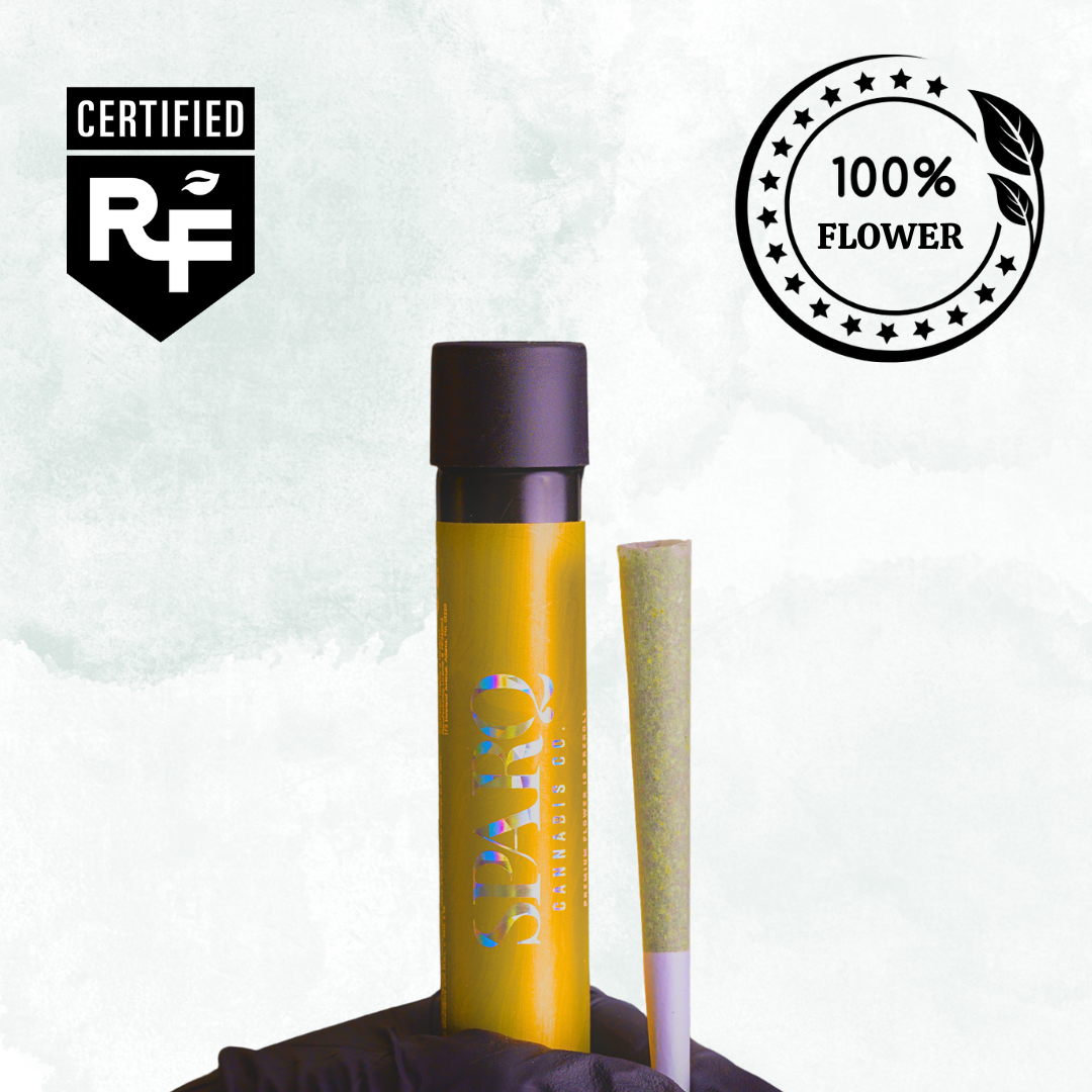 Pre-Roll | Sparq Cannabis | Warheads | 1g | Mission Georgetown (Medical)