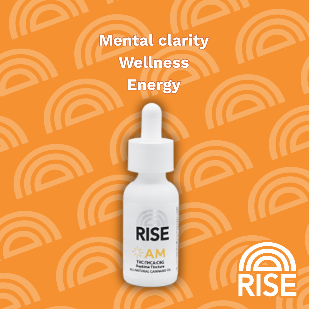 RISE AM Tincture – 600MG