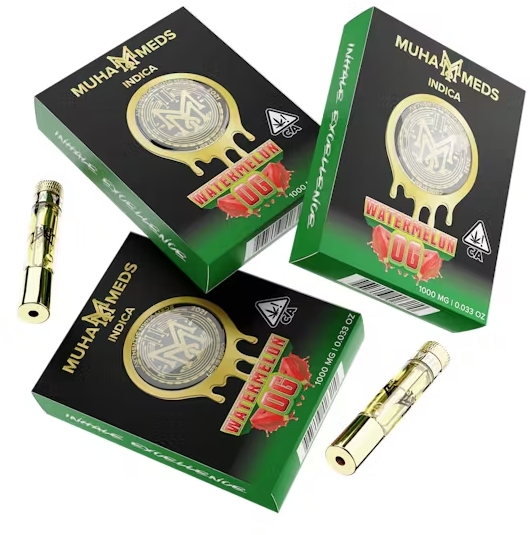 MuhaMeds - Vape Cart - - Watermelon OG